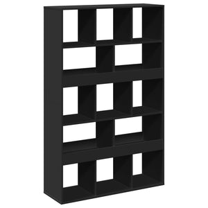 vidaXL Bookcase Black 100x33x156.5 cm Engineered Wood