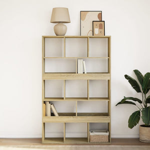 vidaXL Bookcase Sonoma Oak 100x33x156.5 cm Engineered Wood