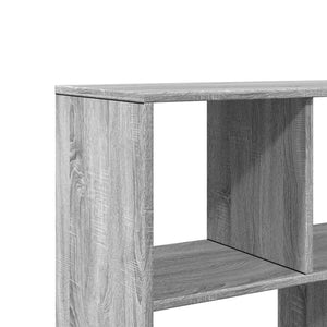 vidaXL Bookcase Grey Sonoma 100x33x156.5 cm Engineered Wood