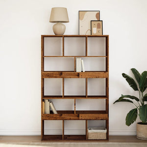 vidaXL Bookcase Old Wood 100x33x156.5 cm Engineered Wood