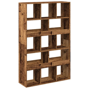 vidaXL Bookcase Old Wood 100x33x156.5 cm Engineered Wood