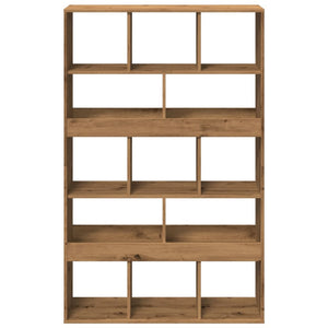 vidaXL Bookcase Artisan Oak 100x33x156.5 cm Engineered Wood