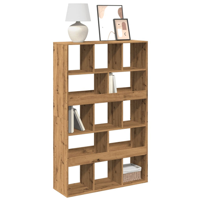 vidaXL Bookcase Artisan Oak 100x33x156.5 cm Engineered Wood