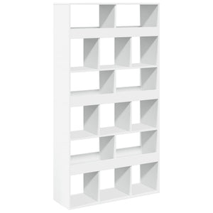 vidaXL Bookcase White 100x33x187.5 cm Engineered Wood