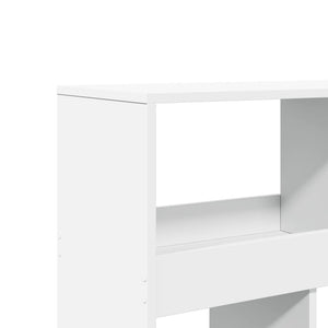 vidaXL Bookcase White 100x33x187.5 cm Engineered Wood