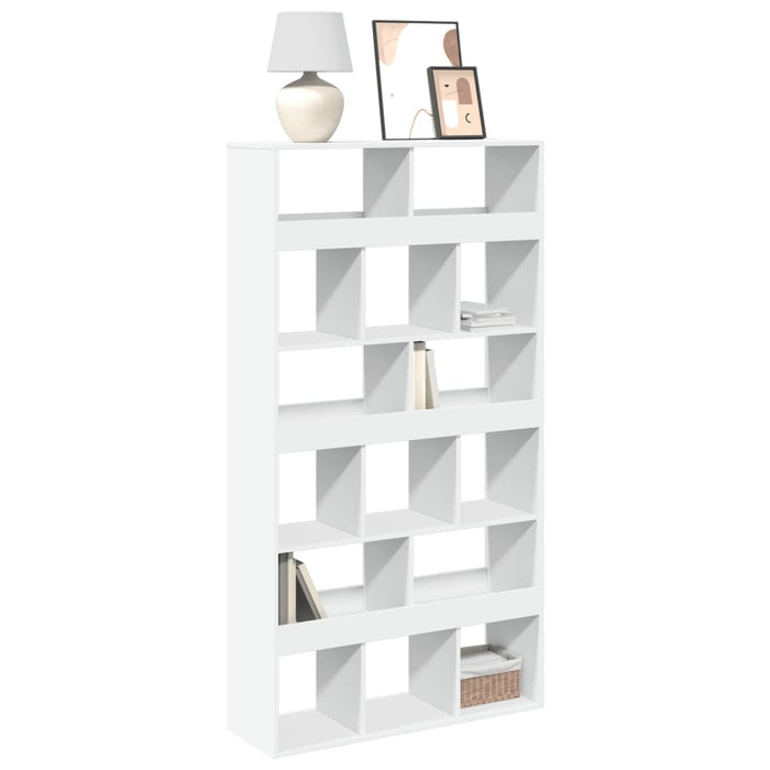 vidaXL Bookcase White 100x33x187.5 cm Engineered Wood