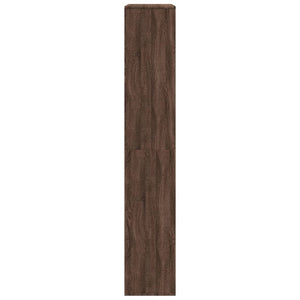 vidaXL Bookcase Brown Oak 100x33x187.5 cm Engineered Wood