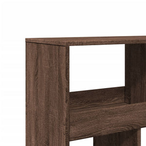 vidaXL Bookcase Brown Oak 100x33x187.5 cm Engineered Wood