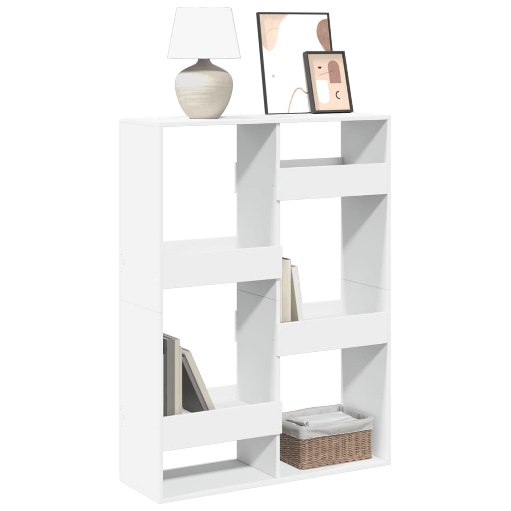 vidaXL Bookcase White 100x33x135 cm Engineered Wood