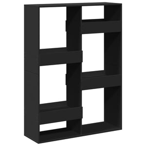 vidaXL Bookcase Black 100x33x135 cm Engineered Wood