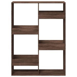 vidaXL Bookcase Brown Oak 100x33x135 cm Engineered Wood