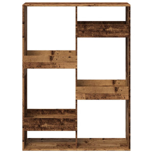 vidaXL Bookcase Old Wood 100x33x135 cm Engineered Wood