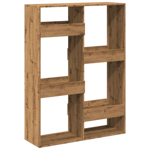 vidaXL Bookcase Artisan Oak 100x33x135 cm Engineered Wood