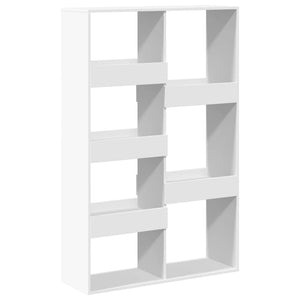 vidaXL Bookcase White 100x33x155.5 cm Engineered Wood