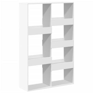 vidaXL Bookcase White 100x33x155.5 cm Engineered Wood