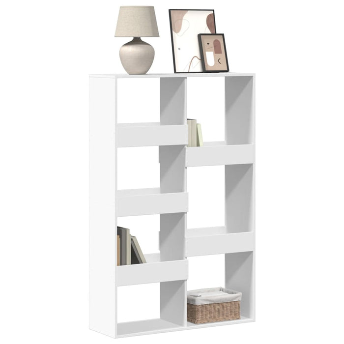 vidaXL Bookcase White 100x33x155.5 cm Engineered Wood