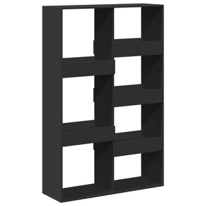 vidaXL Bookcase Black 100x33x155.5 cm Engineered Wood