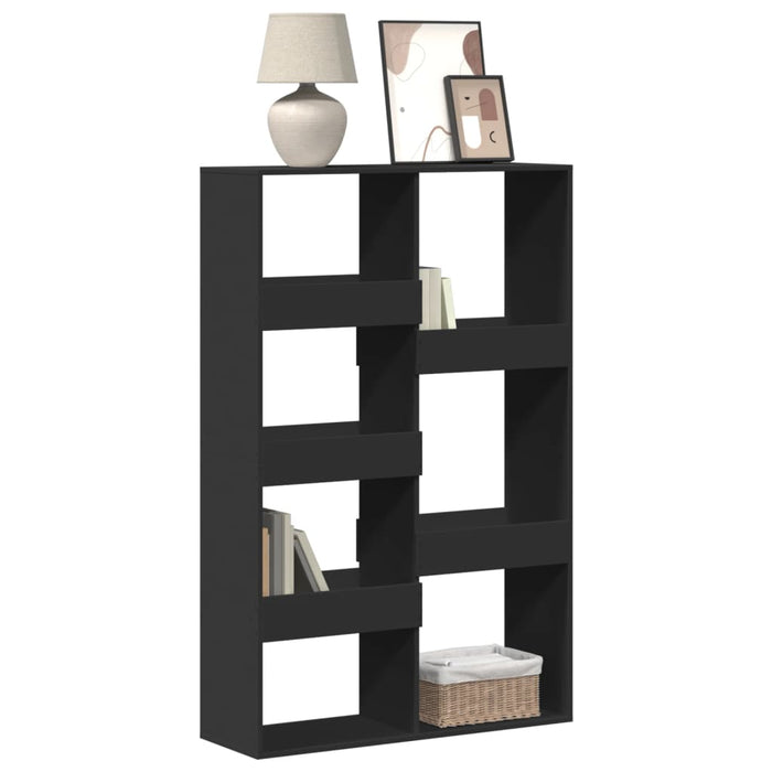 vidaXL Bookcase Black 100x33x155.5 cm Engineered Wood