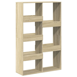 vidaXL Bookcase Sonoma Oak 100x33x155.5 cm Engineered Wood