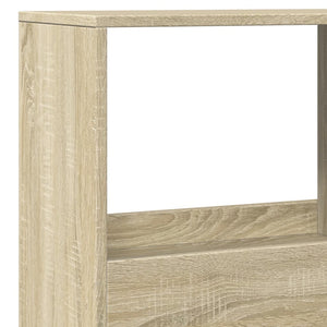 vidaXL Bookcase Sonoma Oak 100x33x155.5 cm Engineered Wood