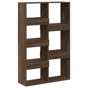 vidaXL Bookcase Brown Oak 100x33x155.5 cm Engineered Wood