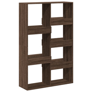 vidaXL Bookcase Brown Oak 100x33x155.5 cm Engineered Wood