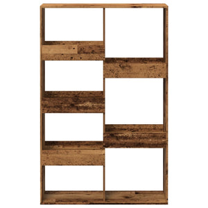 vidaXL Bookcase Old Wood 100x33x155.5 cm Engineered Wood