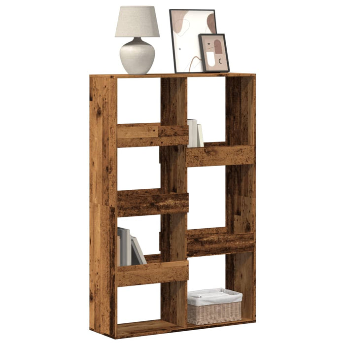 vidaXL Bookcase Old Wood 100x33x155.5 cm Engineered Wood