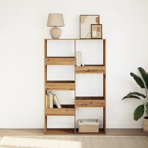 vidaXL Bookcase Artisan Oak 100x33x155.5 cm Engineered Wood