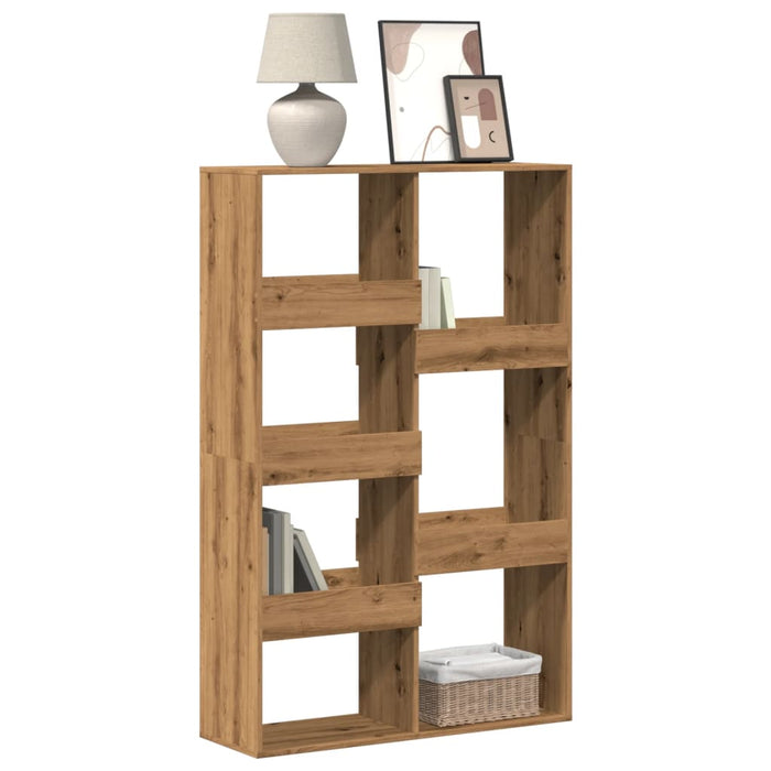 vidaXL Bookcase Artisan Oak 100x33x155.5 cm Engineered Wood