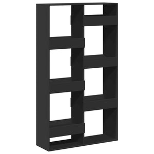 vidaXL Bookcase Black 100x33x175 cm Engineered Wood