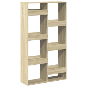 vidaXL Bookcase Sonoma Oak 100x33x175 cm Engineered Wood