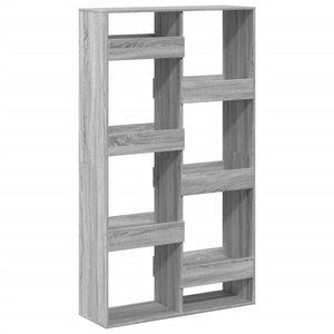 vidaXL Bookcase Grey Sonoma 100x33x175 cm Engineered Wood