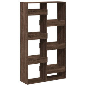 vidaXL Bookcase Brown Oak 100x33x175 cm Engineered Wood