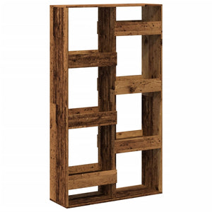 vidaXL Bookcase Old Wood 100x33x175 cm Engineered Wood