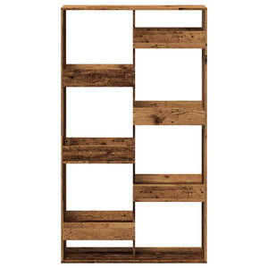 vidaXL Bookcase Old Wood 100x33x175 cm Engineered Wood