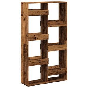 vidaXL Bookcase Old Wood 100x33x175 cm Engineered Wood