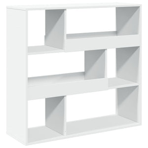 vidaXL Bookcase White 100x33x94.5 cm Engineered Wood