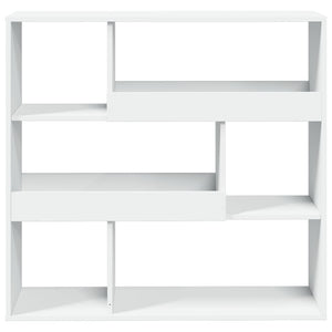 vidaXL Bookcase White 100x33x94.5 cm Engineered Wood