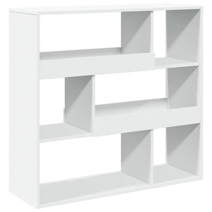 vidaXL Bookcase White 100x33x94.5 cm Engineered Wood