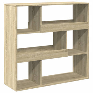 vidaXL Bookcase Sonoma Oak 100x33x94.5 cm Engineered Wood