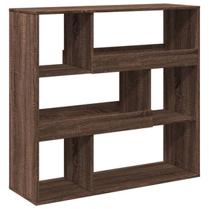 vidaXL Bookcase Brown Oak 100x33x94.5 cm Engineered Wood