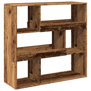 vidaXL Bookcase Old Wood 100x33x94.5 cm Engineered Wood