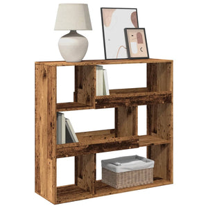 vidaXL Bookcase Old Wood 100x33x94.5 cm Engineered Wood