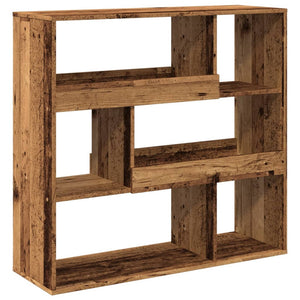 vidaXL Bookcase Old Wood 100x33x94.5 cm Engineered Wood