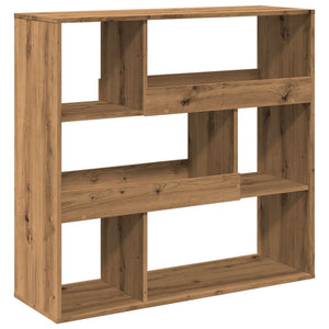 vidaXL Bookcase Artisian Oak 100x33x94.5 cm Engineered Wood