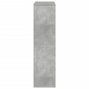 vidaXL Room Divider Concrete Grey 100x33x125.5 cm Engineered Wood