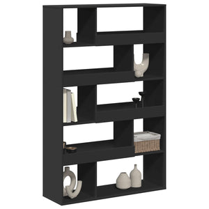 vidaXL Room Divider Black 100x33x156.5 cm Engineered Wood