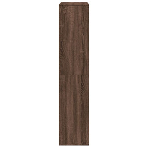 vidaXL Room Divider Brown Oak 100x33x156.5 cm Engineered Wood