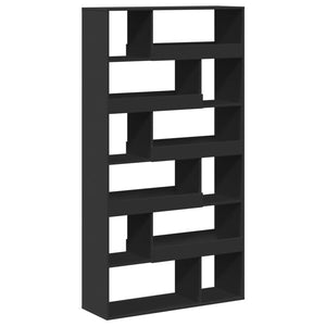 vidaXL Room Divider Black 100x33x187.5 cm Engineered Wood